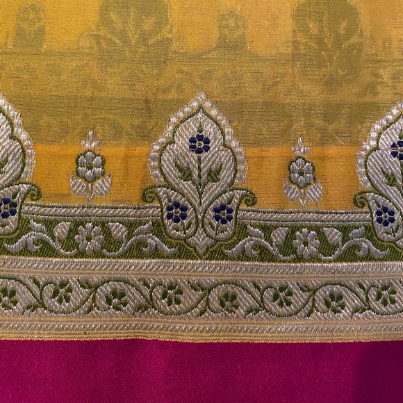 pure silk fabric sari from india - Picture 2 of 13